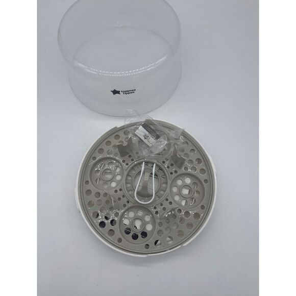 Tommee Tippee Micro Steam Microwave Sterilizer and Drier w/ One Binky EUC - Picture 2 of 5